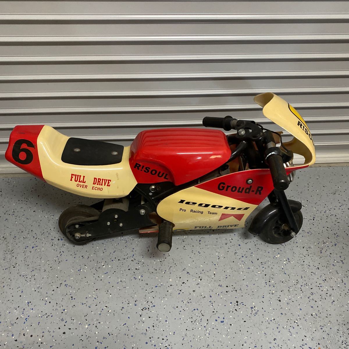 2402F1 ポケバイ ポケットバイク 電動ポケバイZR-110CⅡ 動作未確認