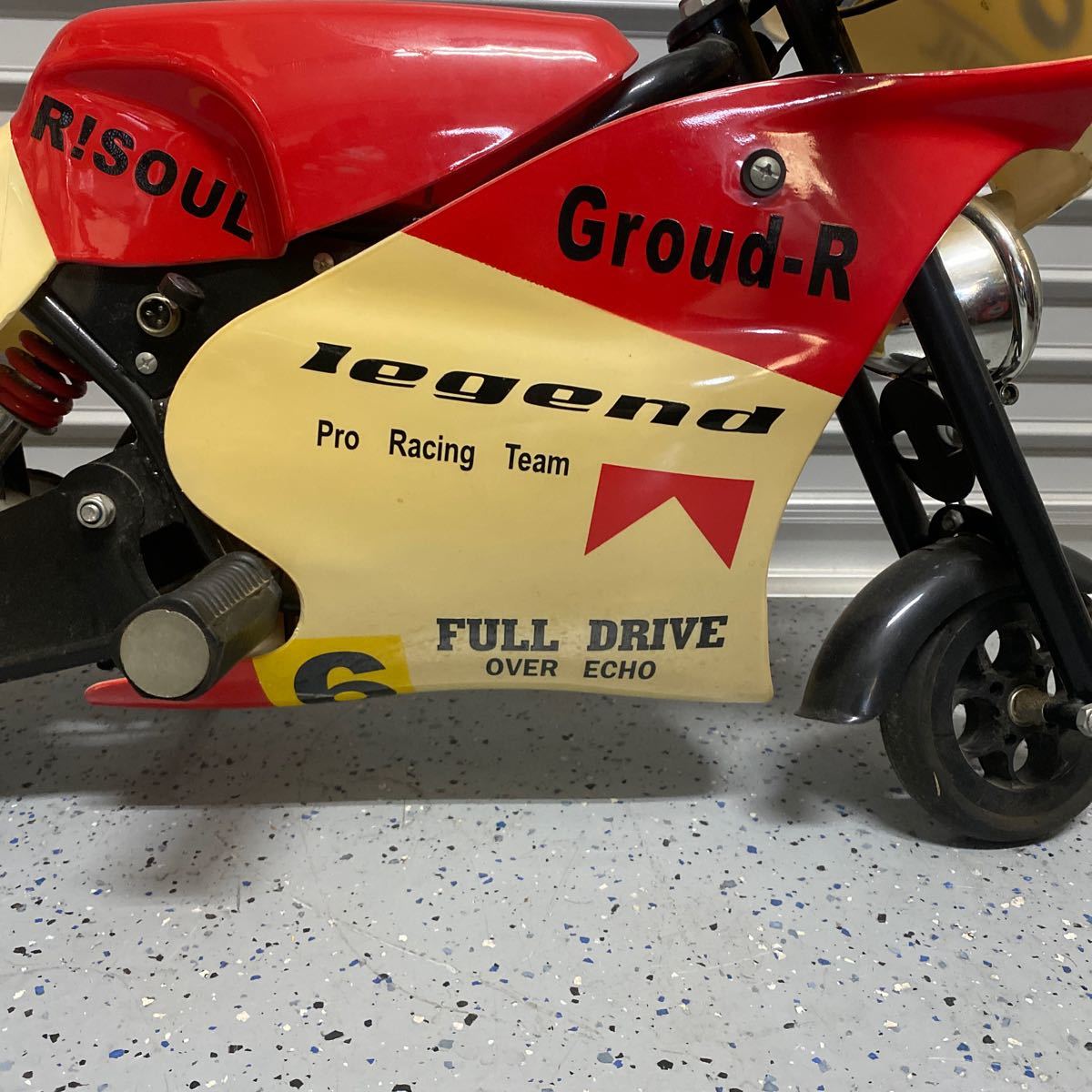 2402F1 ポケバイ ポケットバイク 電動ポケバイZR-110CⅡ 動作未確認