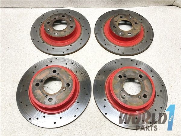 JW5 ホンダ S660 モデューロ ドリルド ディスク ローター 1台分セット 