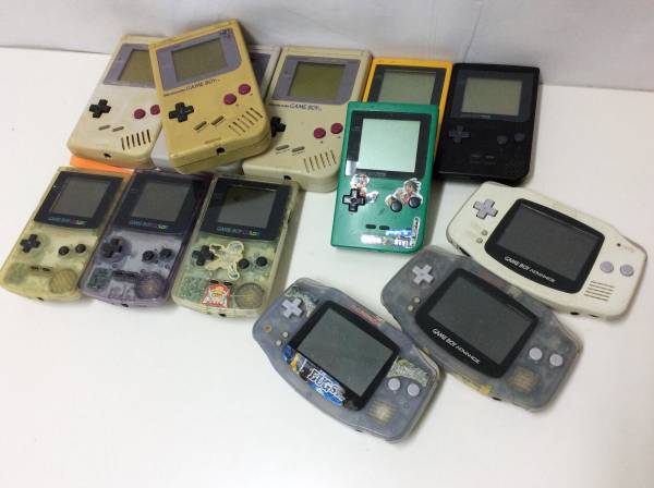 ゲームボーイ9台 アドバンス3台セット ジャンク