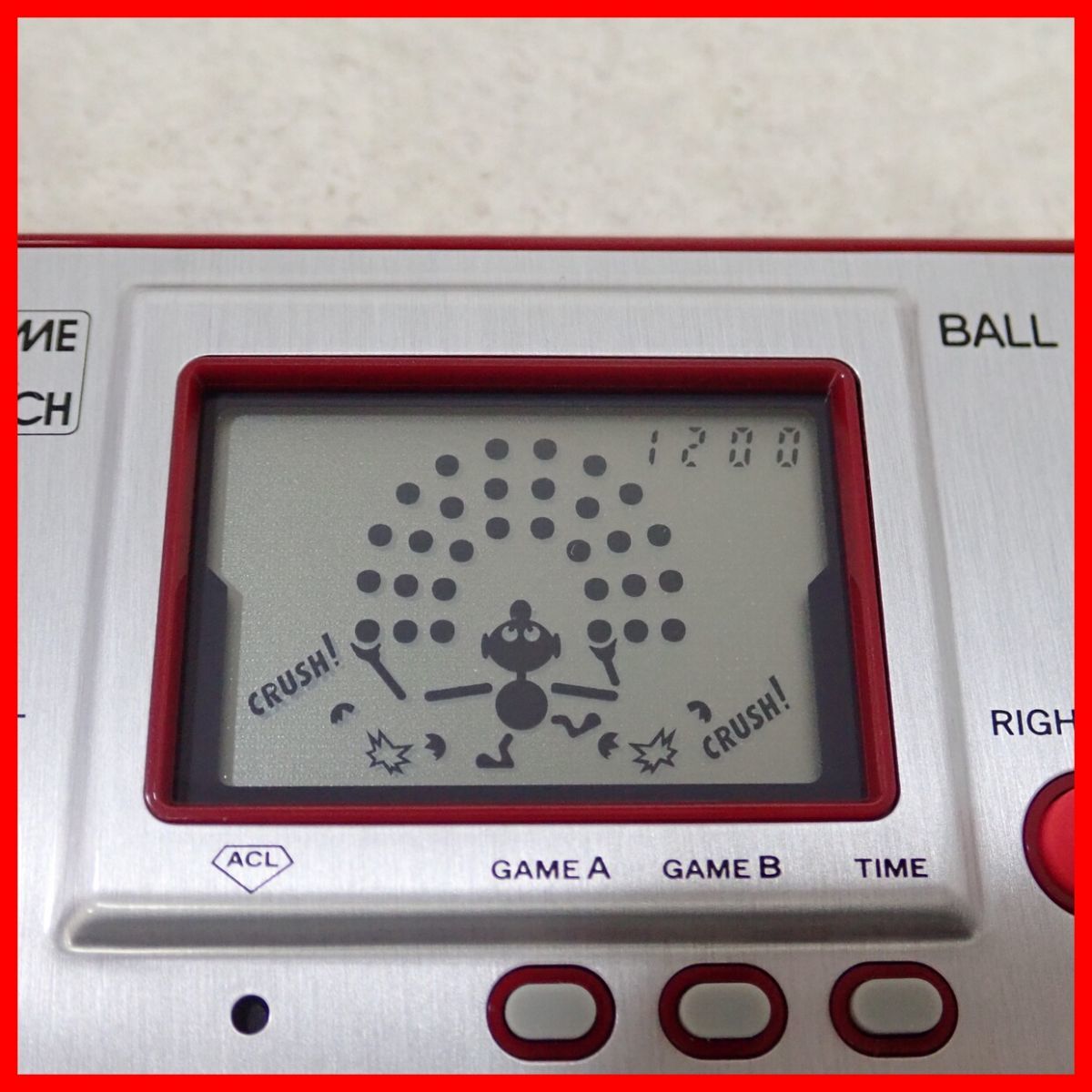 動作品 GAME＆WATCH BALL ゲームウォッチ ボール クラブニンテンドー