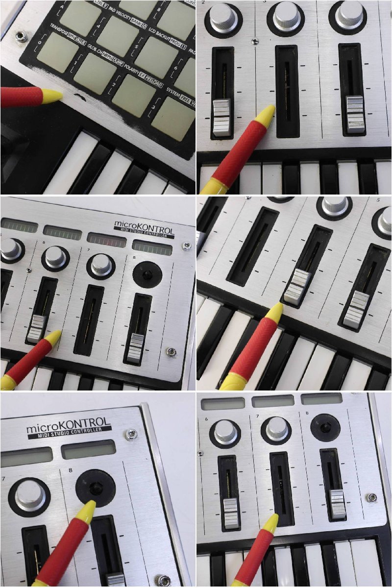 KORG コルグ microKONTROL MC-1 MIDI キーボード 【ACアダプター欠品