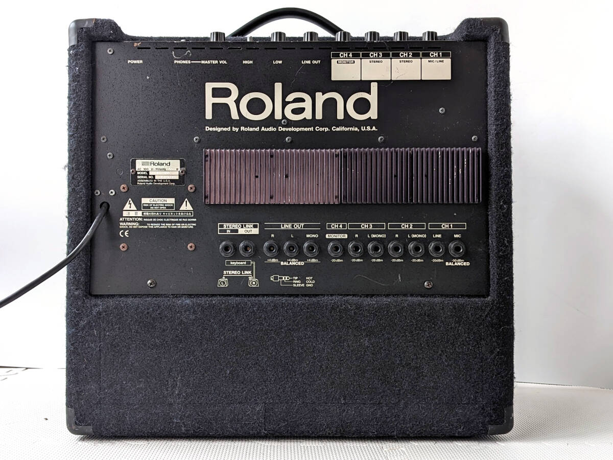 Roland ローランド KC-300 キーボードアンプ 現状 ジャンク 通電 音響