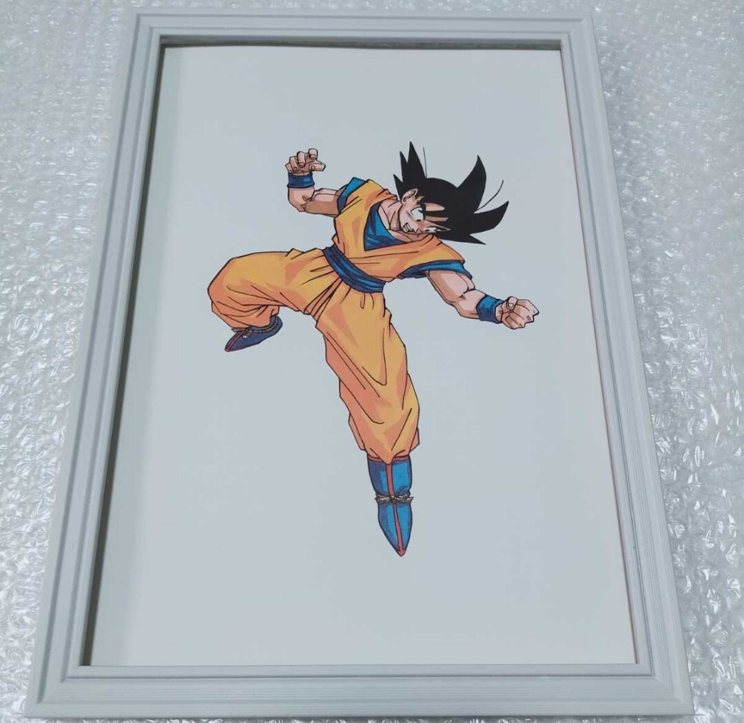 ドラゴンボール A4サイズ 複製原画 孫悟空□額装品□少年ジャンプ 鳥山