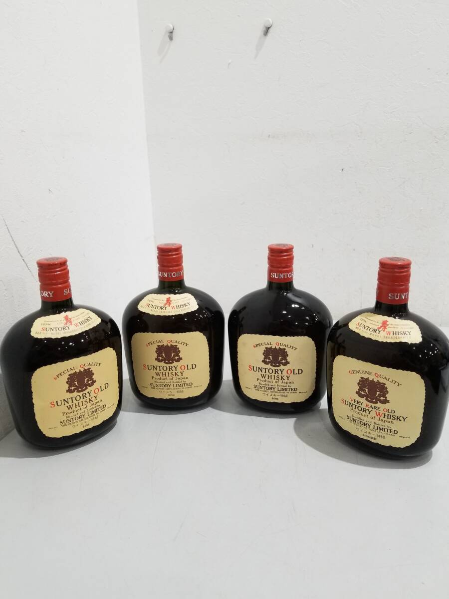 ☆【57099】古酒☆SUNTORY OLD サントリーオールド ダルマ 寿ボトル他