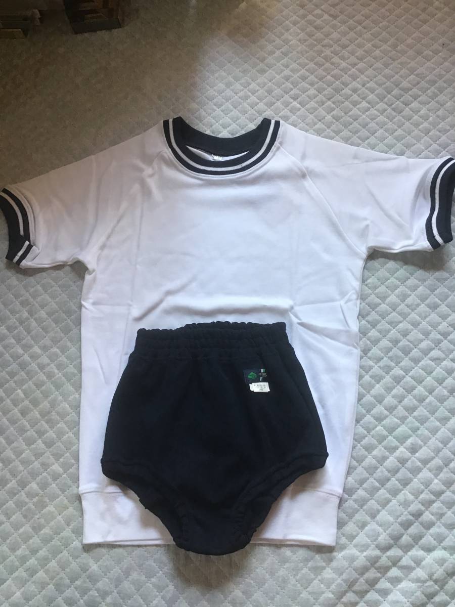 ダービースター 体操着 体操服 レトロ 廃盤品 コン 濃紺 リブ 半袖
