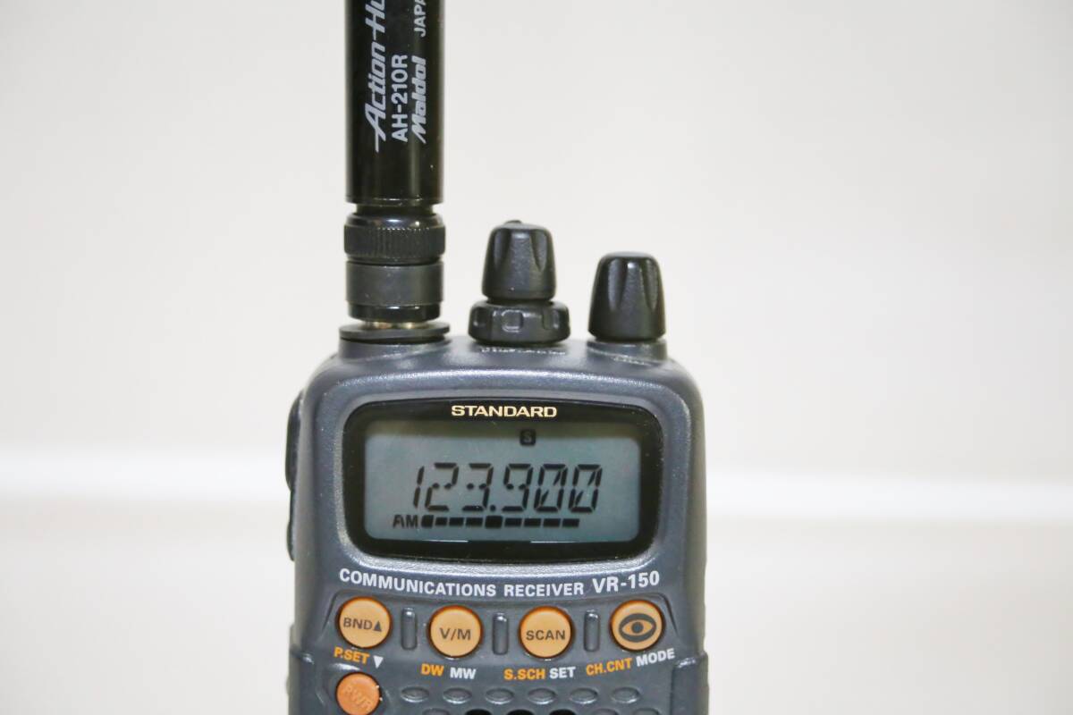 STANDARD スタンダード VR-150 受信機 スタンダード VR-150 広帯域受信機 受信フルカバー改造済0.1～1299MHz