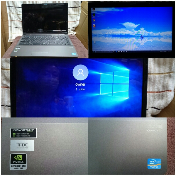 ☆CLEVO W350ETQ☆パソコン工房☆Lesance NB 8-G7543/GTX660M☆(ノート 