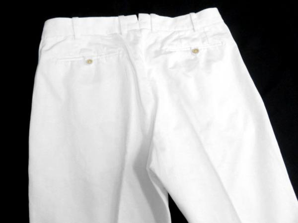 良品☆本物 TOM FORD トムフォード コットンパンツ ホワイト 50 TOM