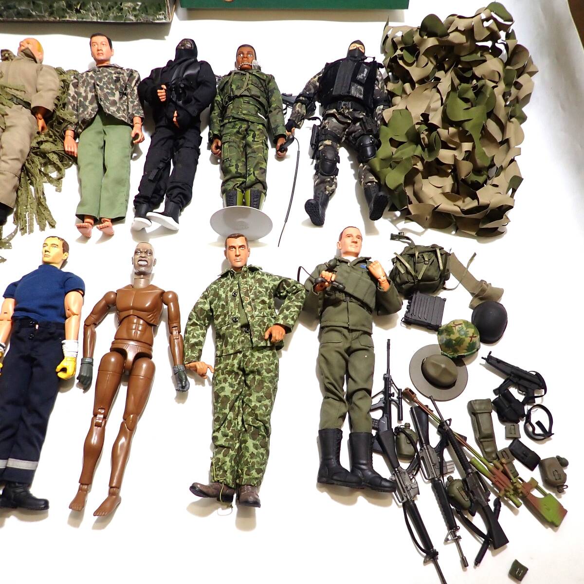 GI JOE G.I.ジョー KAISER CHICAGO 他 ミリタリー フィギュア 14体 +
