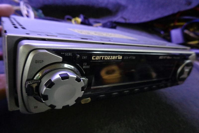 Carrozzeria カロッツェリア 1DIN CDプレーヤー デッキ 旧車 当時物