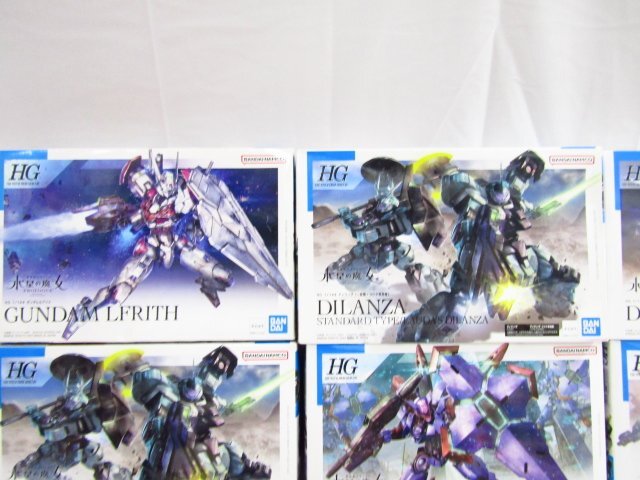 未組立 HG 水星の魔女 ガンプラ セット 大量 まとめ 16個セット まとめ