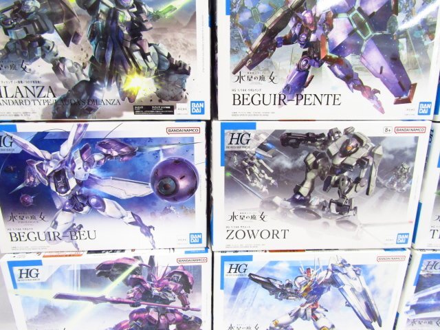 未組立 HG 水星の魔女 ガンプラ セット 大量 まとめ 16個セット まとめ