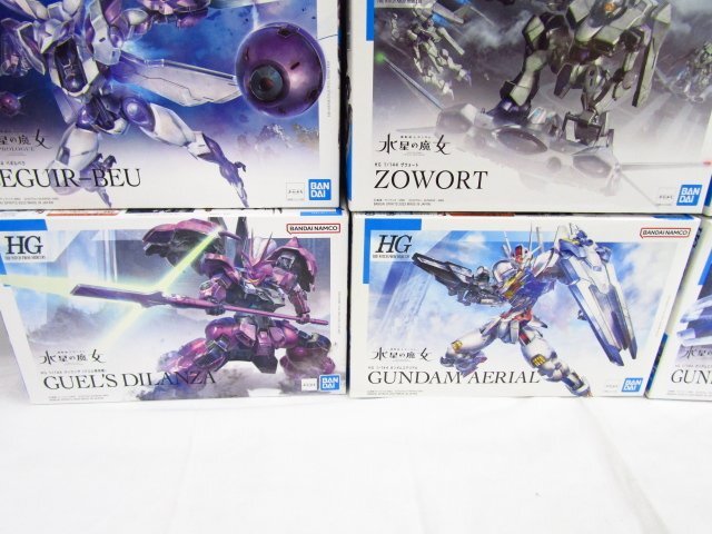 未組立 HG 水星の魔女 ガンプラ セット 大量 まとめ 16個セット まとめ
