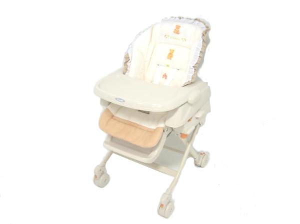 ベビーラック　コンビ　アンレーブ　ハイ＆ローチェアくまさん