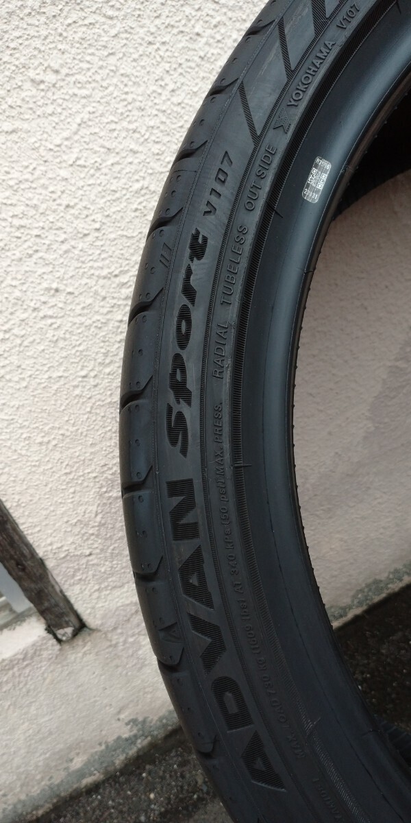 YOKOHAMA ADVANSports V107 275/30R20 2022年製 9.5分山 2本_5