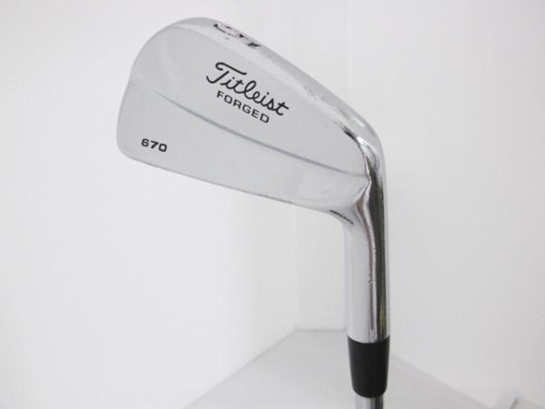 □タイトリスト□Titleist FORGED 670 8本□3-P□DG□中古 1円