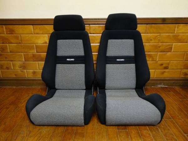 LX-M ☆RECARO ブラック×グレー RECARO - レカロ グレー 左右セット 