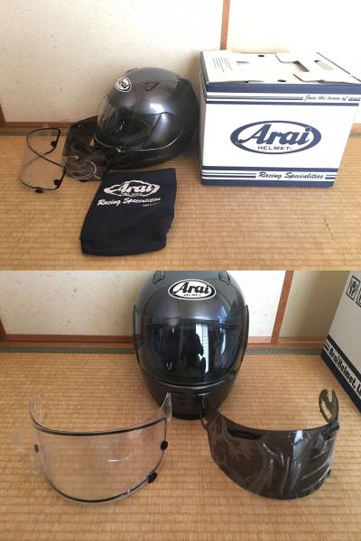 Arai アライ ヘルメット ラパイドSR L (59-60) RAPIDE フルフェイス