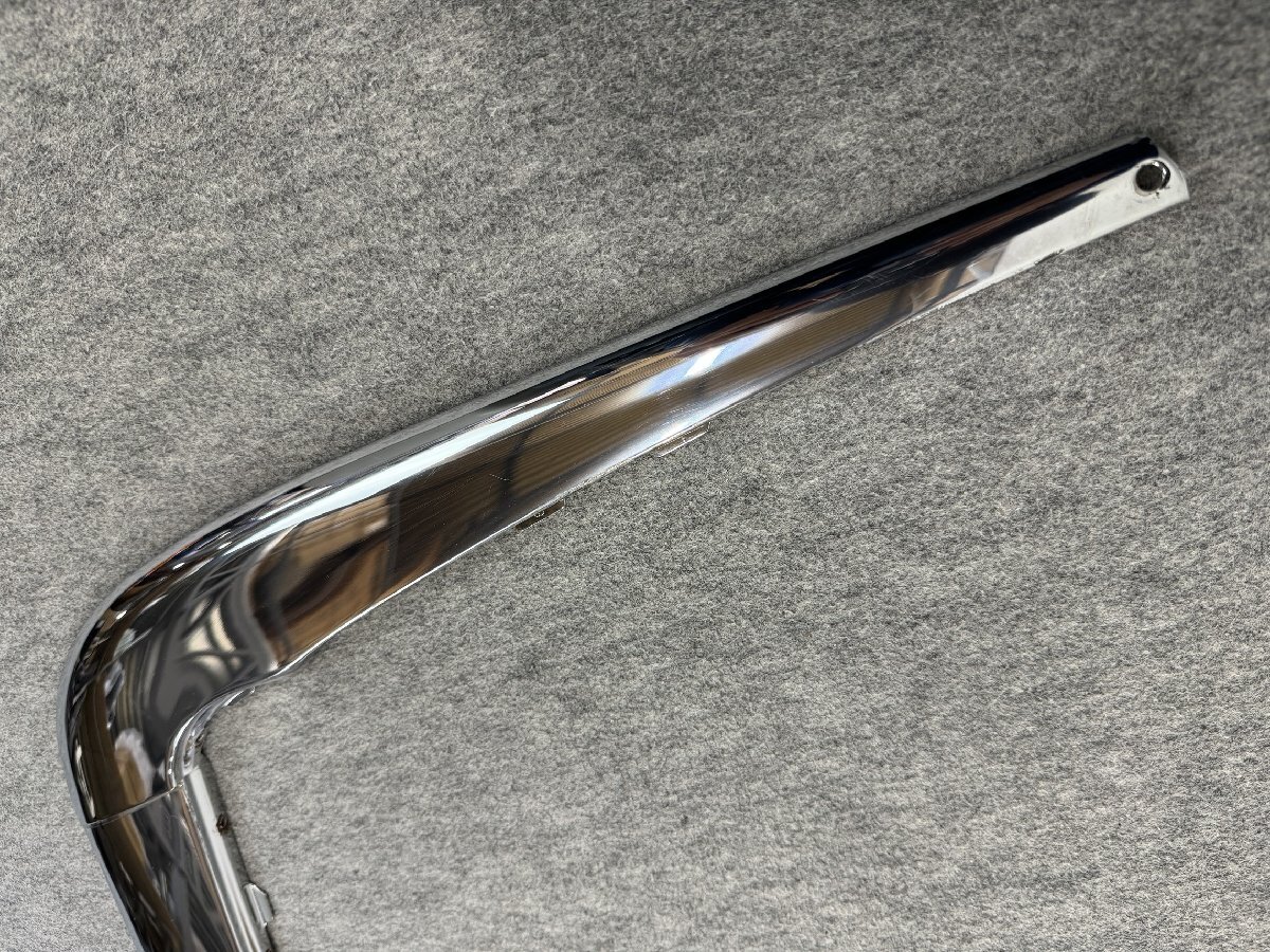 '95年 ジャガー JLDA XJ6 4.0S 純正 フロントバンパー メッキモール パネル ガーニッシュ 3点セット (D4603)_2