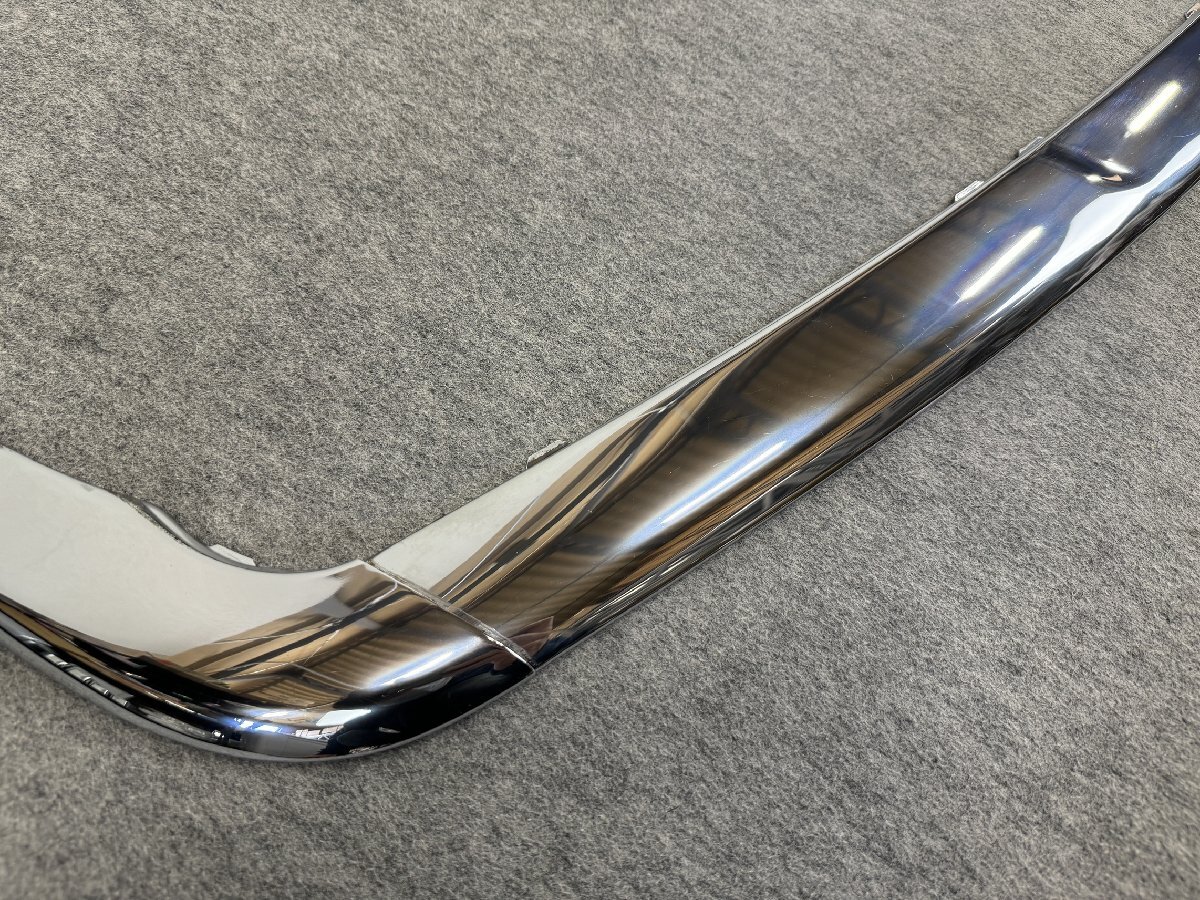 '95年 ジャガー JLDA XJ6 4.0S 純正 フロントバンパー メッキモール パネル ガーニッシュ 3点セット (D4603)_3