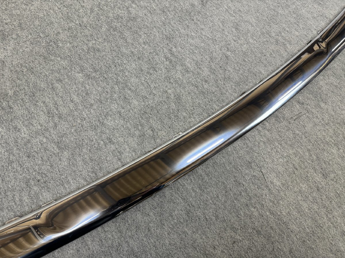 '95年 ジャガー JLDA XJ6 4.0S 純正 フロントバンパー メッキモール パネル ガーニッシュ 3点セット (D4603)_4