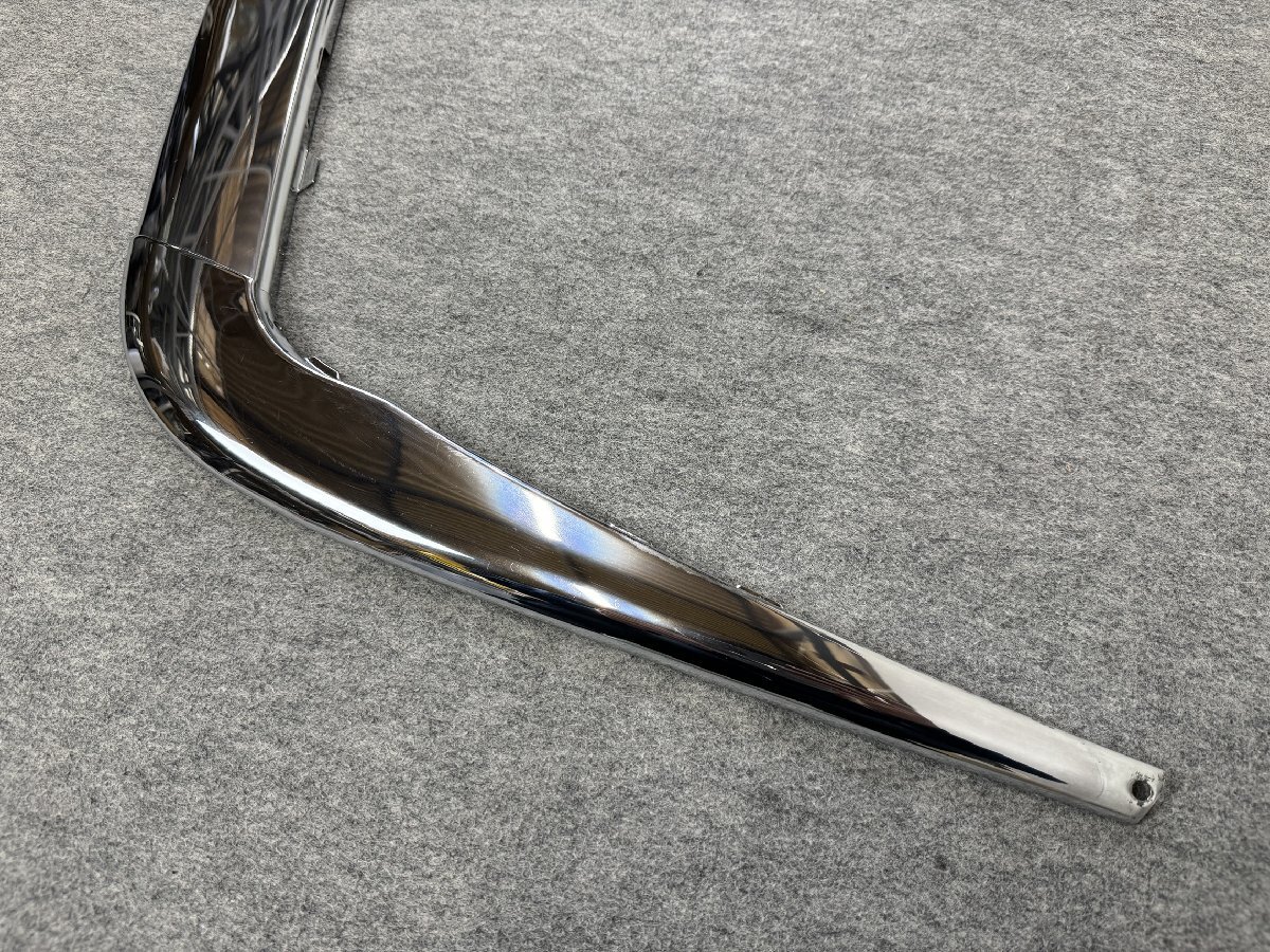 '95年 ジャガー JLDA XJ6 4.0S 純正 フロントバンパー メッキモール パネル ガーニッシュ 3点セット (D4603)_6