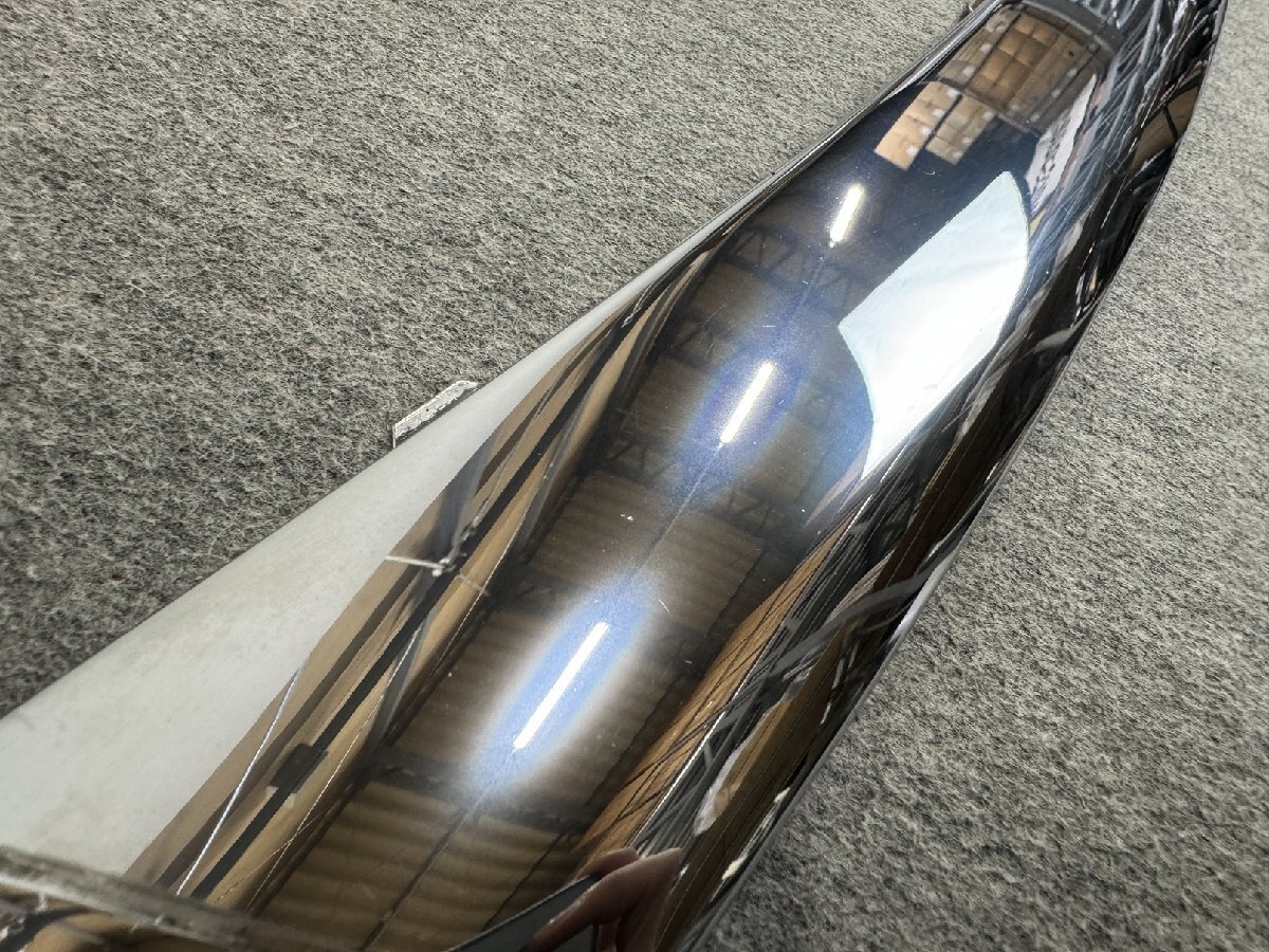 '95年 ジャガー JLDA XJ6 4.0S 純正 フロントバンパー メッキモール パネル ガーニッシュ 3点セット (D4603)_7