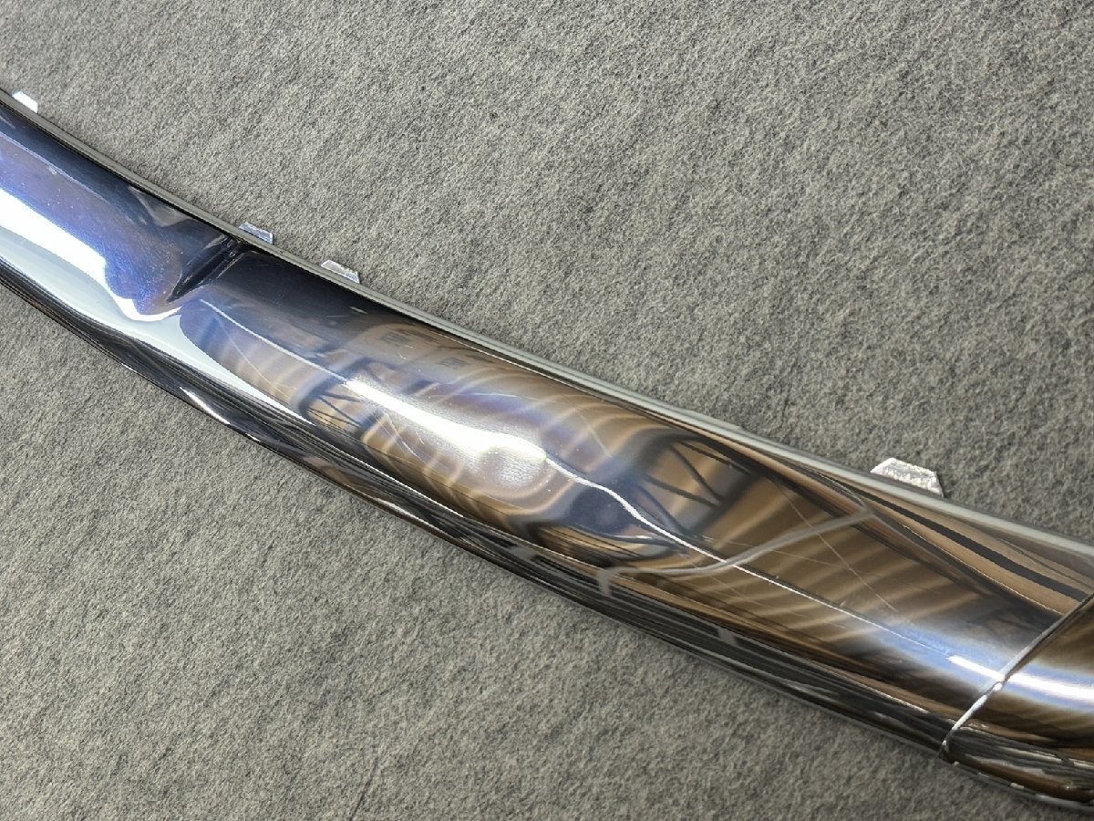 '95年 ジャガー JLDA XJ6 4.0S 純正 フロントバンパー メッキモール パネル ガーニッシュ 3点セット (D4603)_9