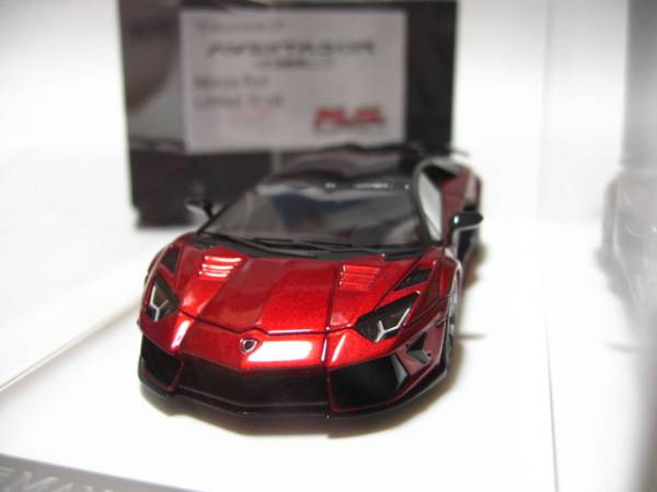 ★シリアル( 30/30 )！M.S マンソリー アヴェンタドール 赤メタ