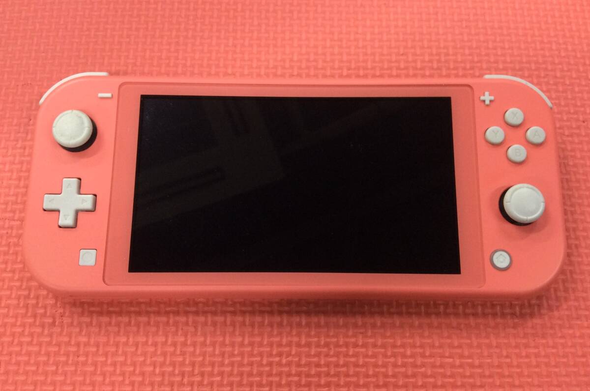 M4312/60/0】故障品☆ジャンク☆Nintendo Switch Lite☆ピンク