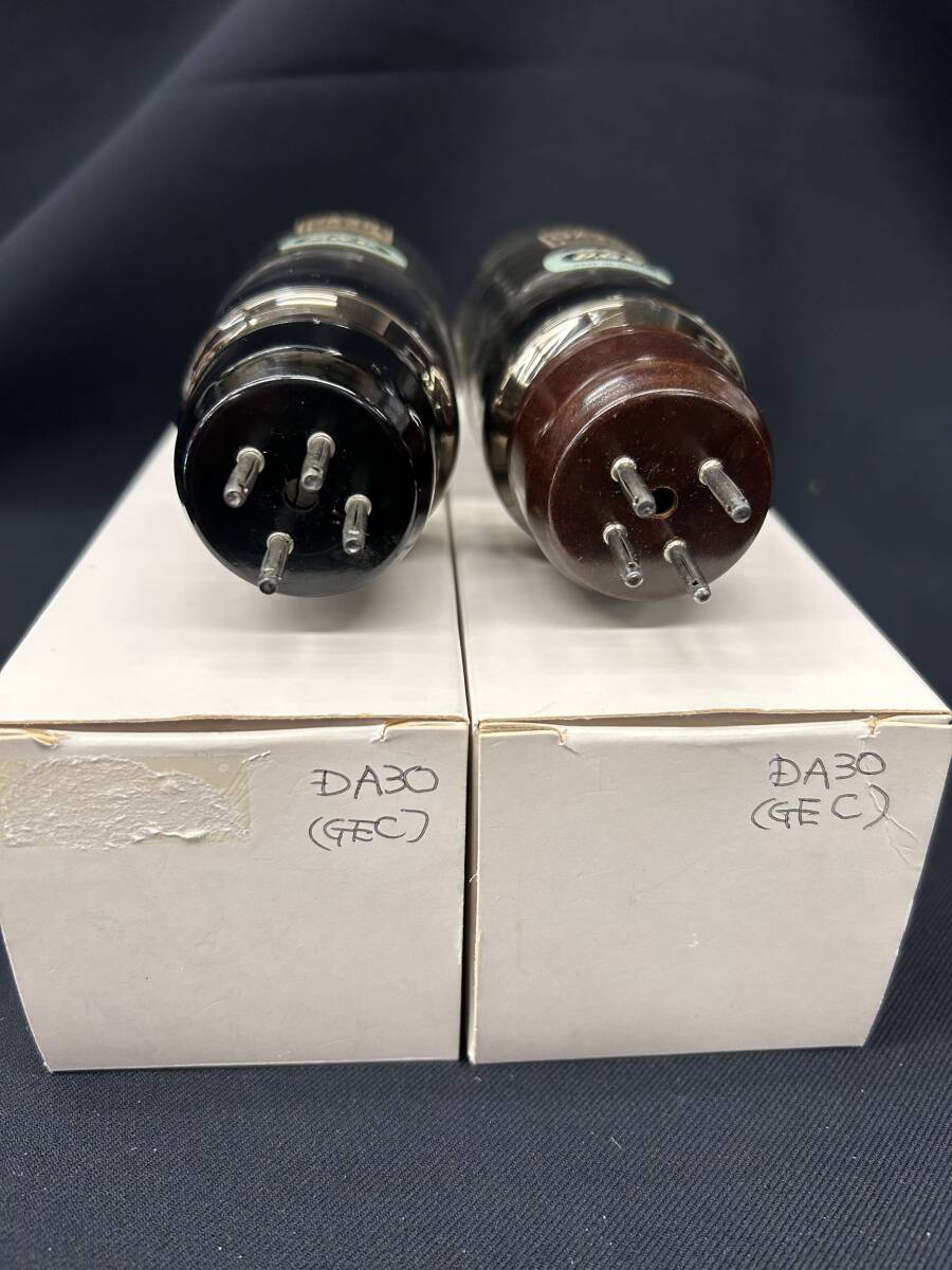 G.E.C/GEC ジーイーシー 真空管 直熱型電力増幅用三極管 DA30 2本