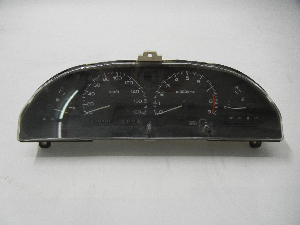180sx純正メーター JA1860）日産 180SX 純正 MT スピードメーター 走行距離 96108km 良品