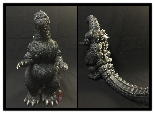 特大ゴジラ ○《ゴジラ》超特大フィギュア/バンダイ・東宝/全長約55cm/NO.Ⅲ 人気
