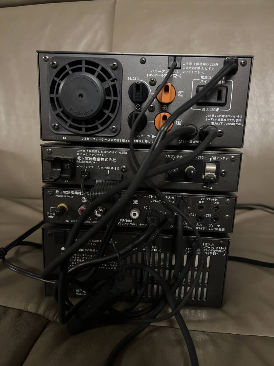 Technics コンサイスコンポ 4点セット SA-007T/SA-007C/SA-007P/SA