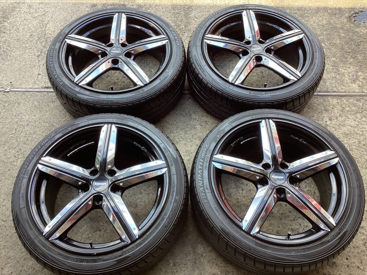 M7304 ESTATUS Style-CTR 18インチ 7.5J +48 114.3/5H＆215/45R18 夏 