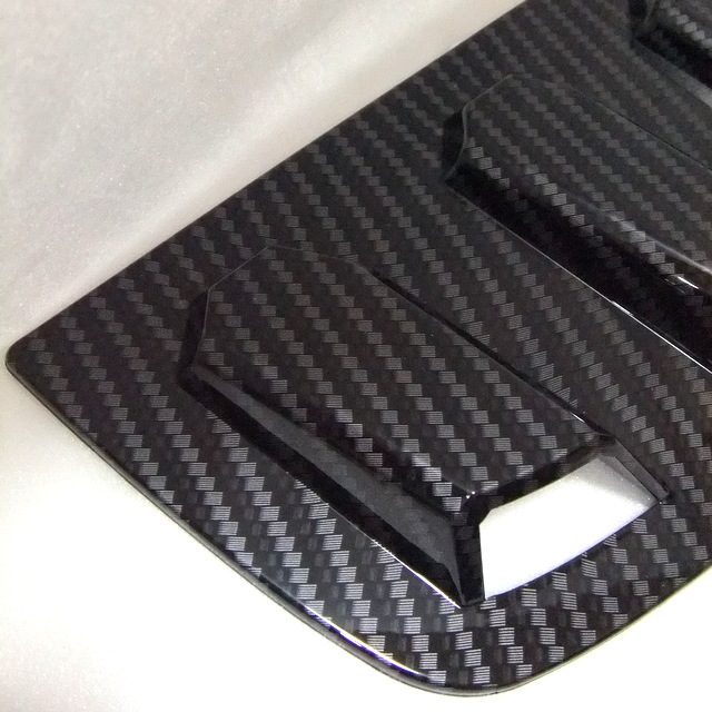 ◆ZC31S スイフトスポーツ スイスポ エアロ カーボン調 リアサイドウインドウ ガーニッシュ ダクト_4