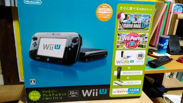 Wii U ファミリープレミアムセット（32GB kuro）＋おまけ多数 WiiU
