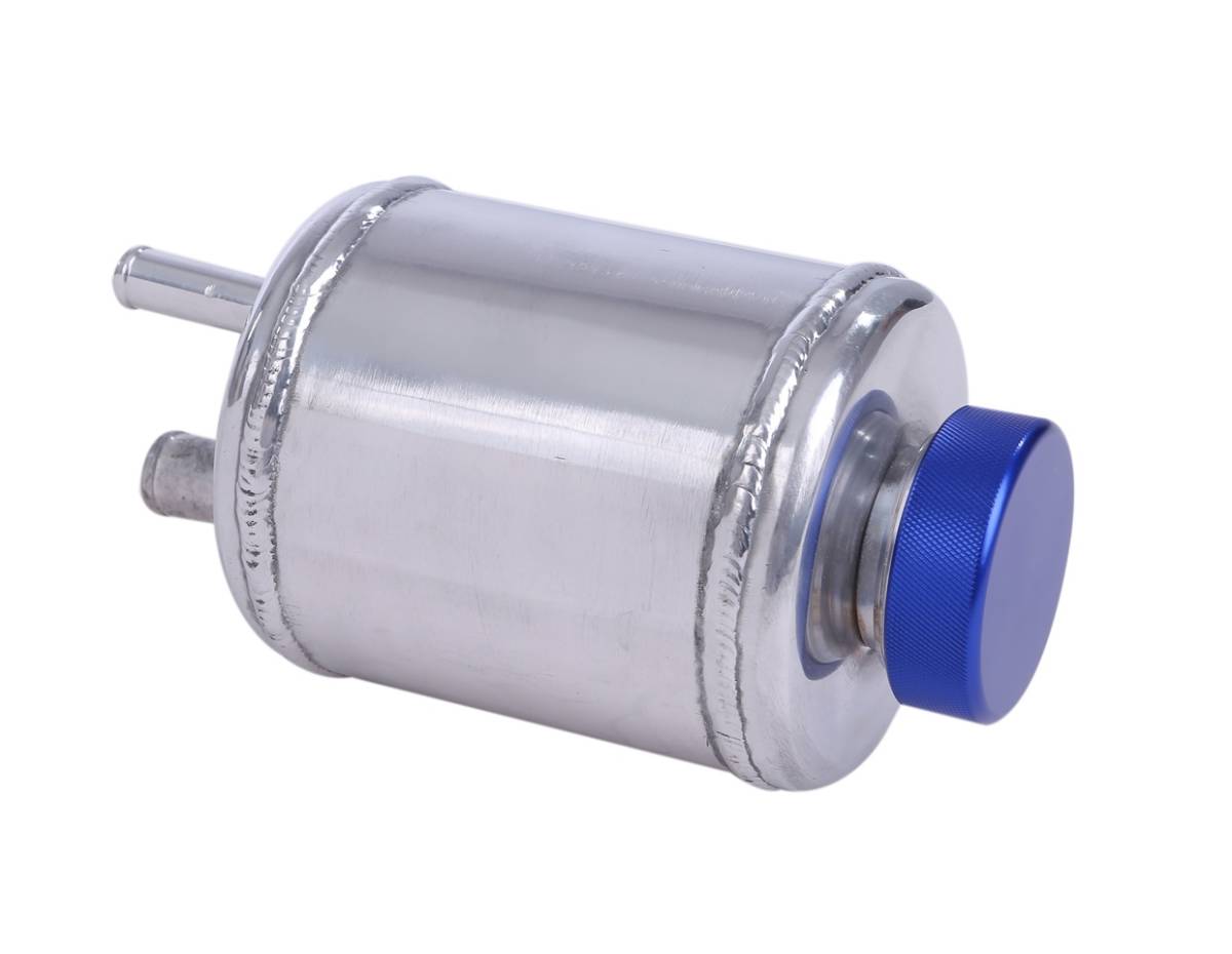 パワーステアリングタンク シルバー パワステ オイル フルード タンク リザーバー ステー付 アルミ R32 R33 R34 HCR32 ECR33 ER34 汎用品_3