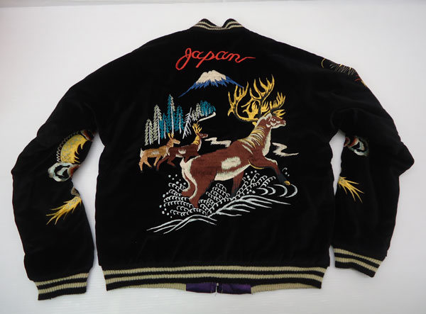 東洋 TT11383 スカジャン 別珍　S