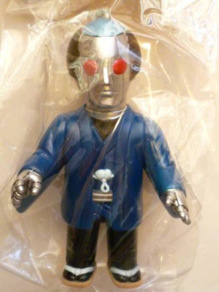 ★スーフェス71 大江戸ROBOTS-銭形 岡っ引きロボ 紺★