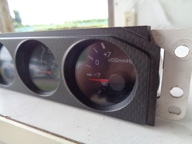 【希少!!】スカイラインBNR33 純正 3連メーター 油温計 ブースト計 スカイラインGT-R GTR 日産三連メーター _6