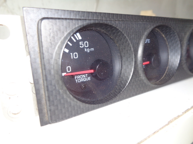 【希少!!】スカイラインBNR33 純正 3連メーター 油温計 ブースト計 スカイラインGT-R GTR 日産三連メーター _7