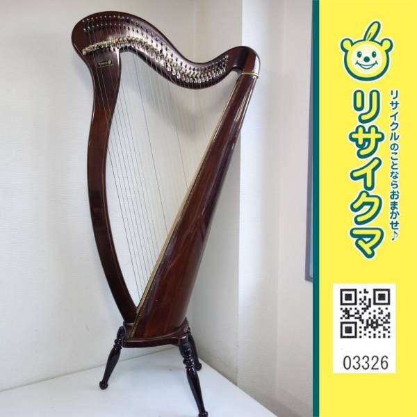 青山ノンペダルハープ 34弦 楽天市場】青山アイリッシュハープ