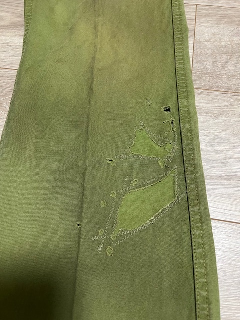 visvim GIFFORD PANTS DMGD サイズ 1 新品未使用(ボトムス)｜売買され