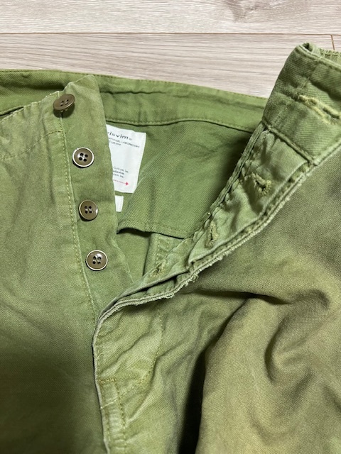 visvim GIFFORD PANTS DMGD サイズ 1 新品未使用(ボトムス)｜売買され