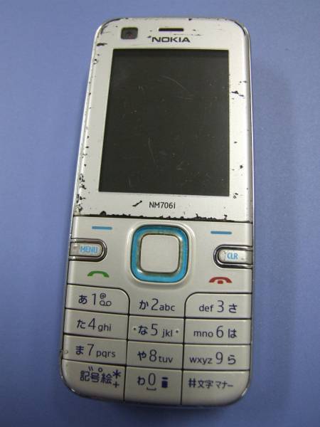 スマートフォン/携帯電話 NTTドコモ ノキア NM706i 稼働品 本体