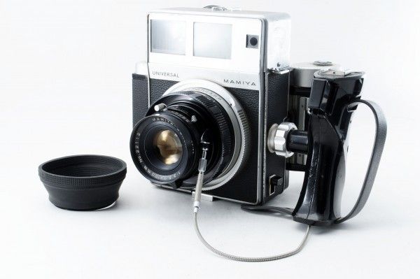 Mamiya 中判フィルムカメラ 本体 Mamiya Universal レンズ 100mm F/3.5 マミヤ #105321 中判 フィルム