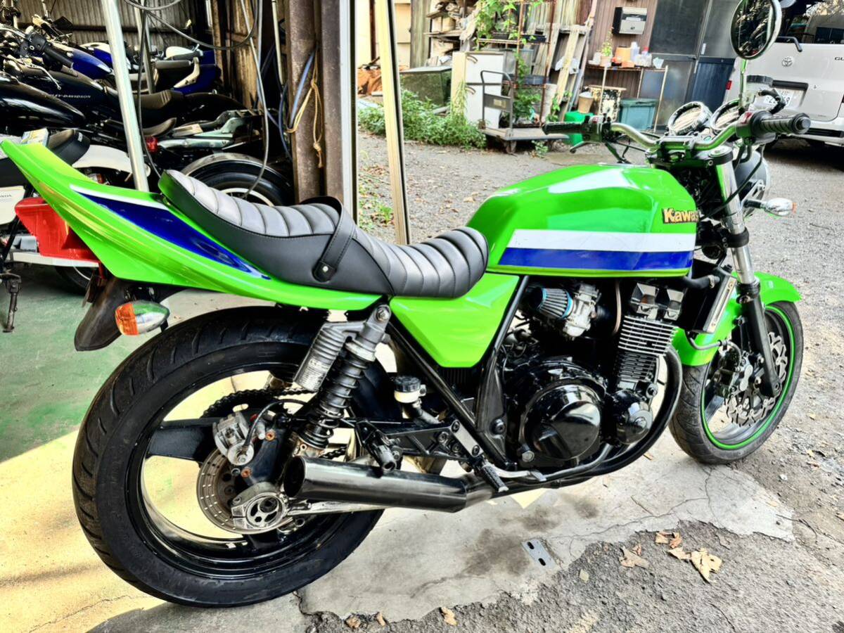 ★美車★ZRX400 ZRX-2 走行39701キロ　エンジン始動動画有り！返品可能！ローソンカラー！ZR400E_4