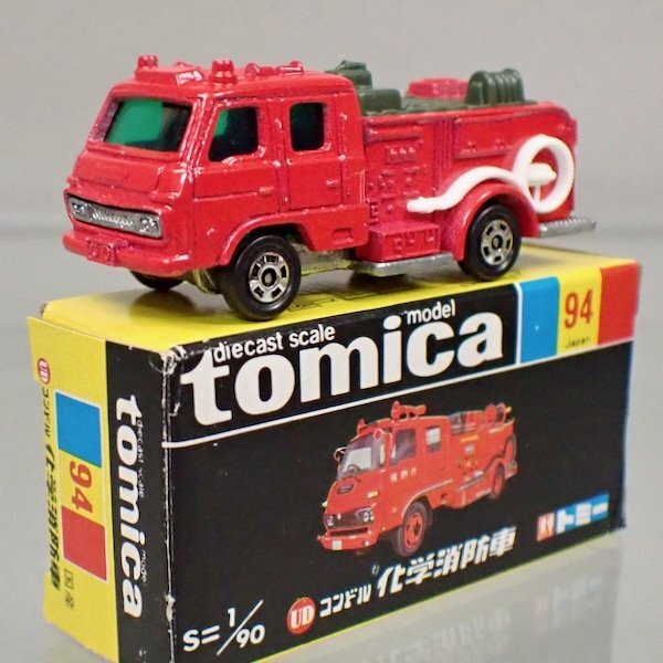 ☆トミカ 94-2-1 初販 日産ディーゼル コンドル 化学消防車 ☆(乗用車